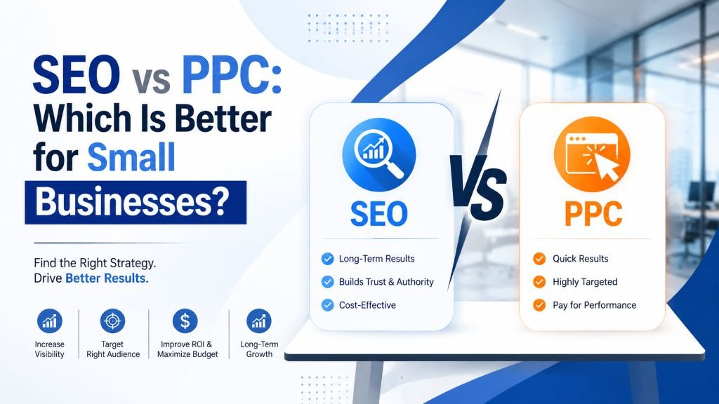 SEO vs PPC: Which Is Better for Small Businesses in 2026?