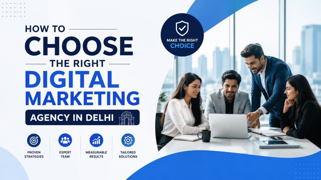 How to Choose the Right Digital Marketing Agency in Delhi