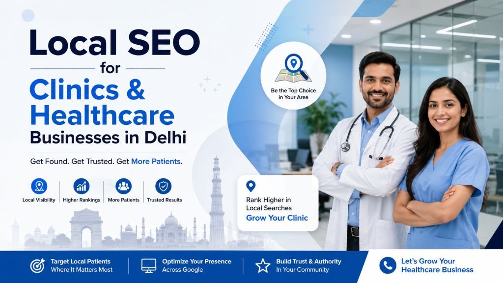 Local SEO for Clinics & Healthcare Businesses in Delhi NCR Local SEO for Clinics & Healthcare Businesses in Delhi NCR