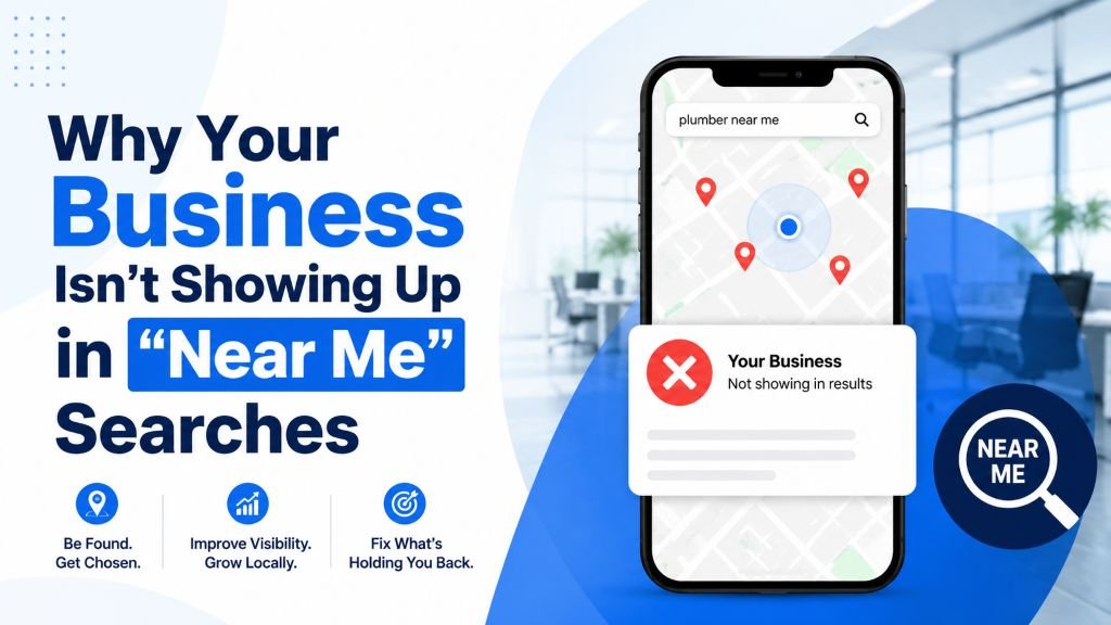 Why Your Business Isn’t Showing Up in “Near Me” Searches