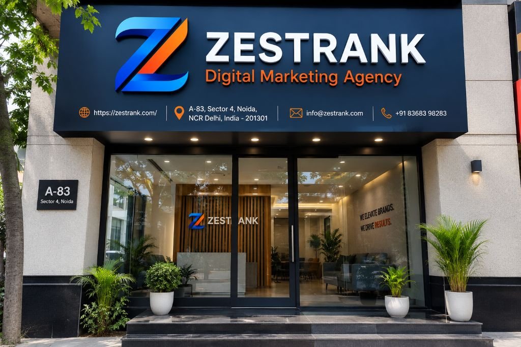 ZestRank Digital Marketing Agency Delhi — Noida HQ Office