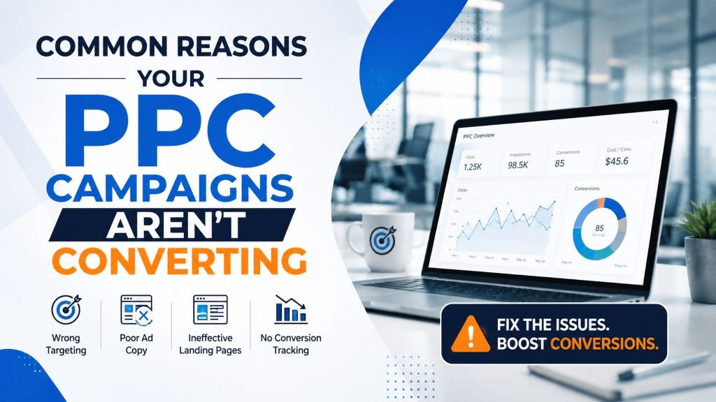 Common Reasons Your PPC Campaigns Aren’t Converting
