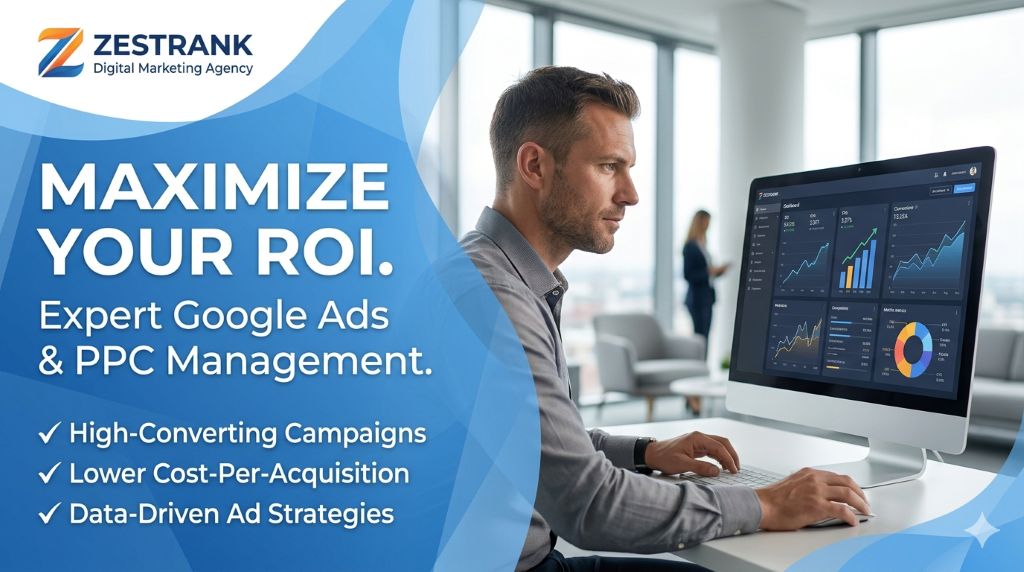PPC Services Delhi - Google Ads Management Consulting by ZestRank