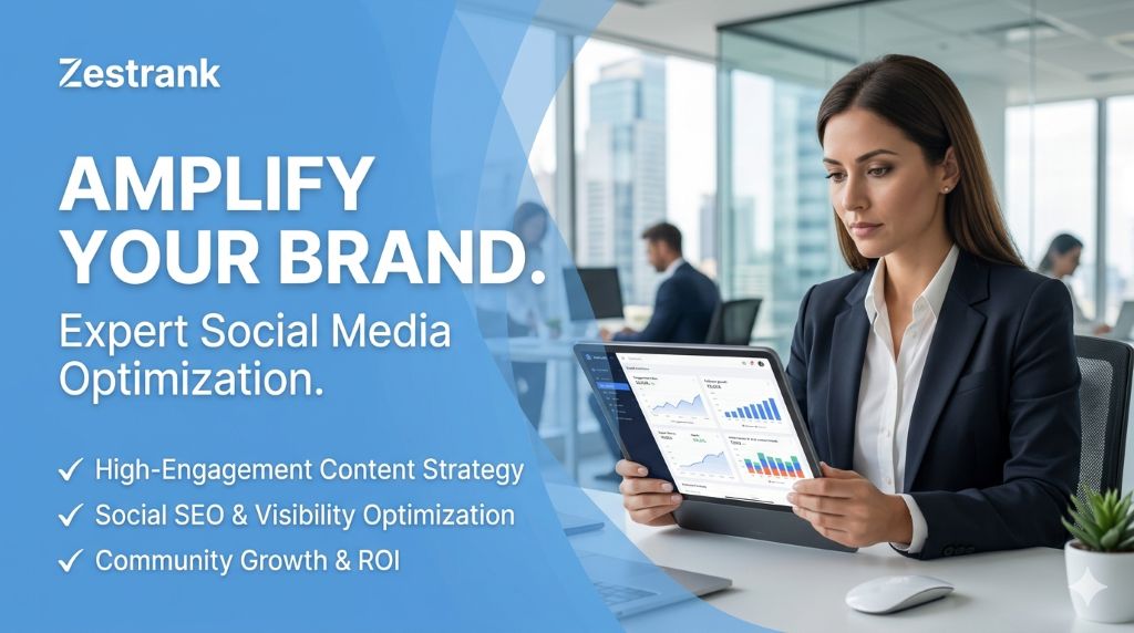Social Media Optimization Delhi - SMO Agency ZestRank