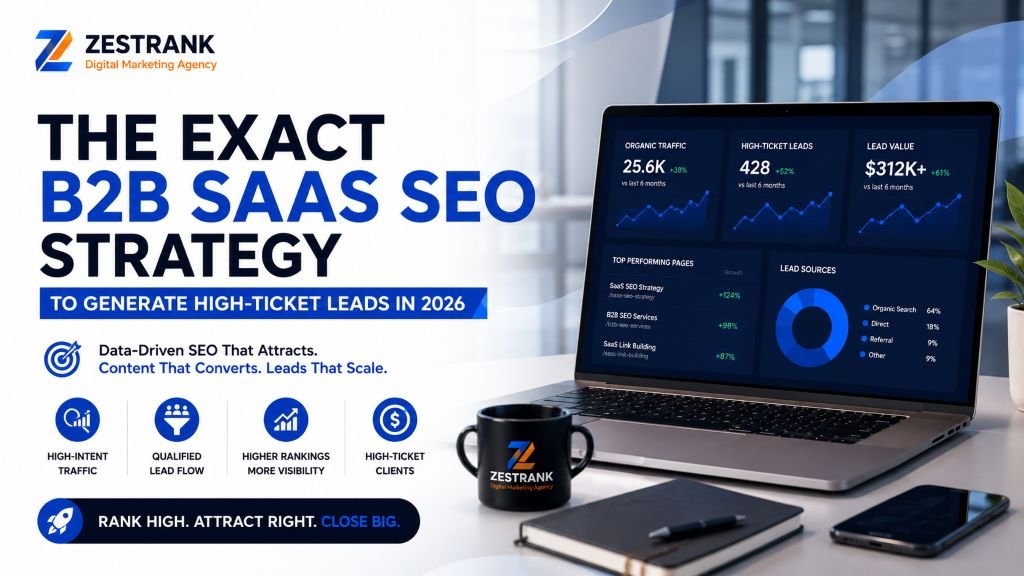 The Exact B2B SaaS SEO Strategy to Generate High-Ticket Leads in 2026