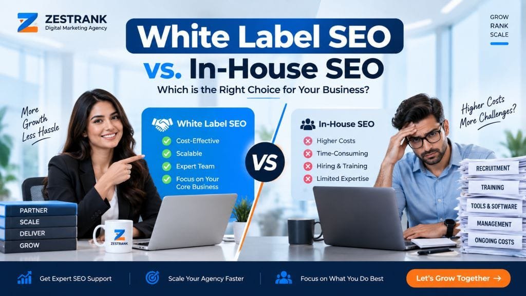 White Label SEO vs. In-House SEO: The True Cost Comparison for US Agencies (2026) White Label SEO vs. In-House SEO: The True Cost Comparison for US Agencies (2026)