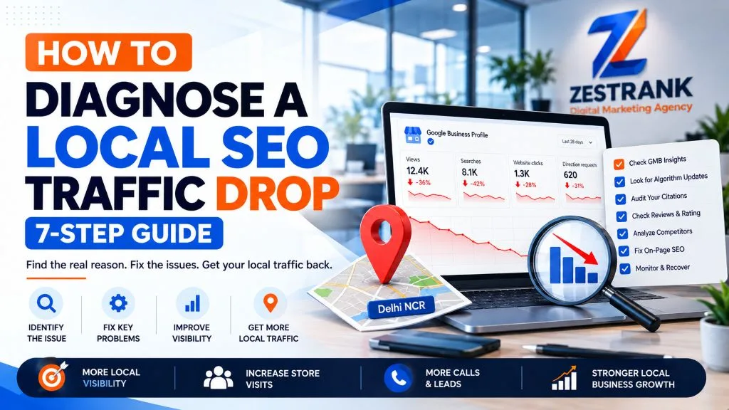 How to Diagnose a Local SEO Traffic Drop: A 7-Step Guide for 2026 How to Diagnose a Local SEO Traffic Drop: A 7-Step Guide for 2026